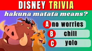 Disney Trivia Quiz | How Well Do You Know Your Disney Trivia?