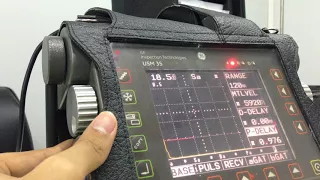 How to : Ultrasonic Testing Normal Probe Calibration