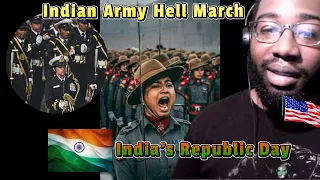 American Reacts |  Indian Army Hell March | 2024 | India's Republic Day Parade