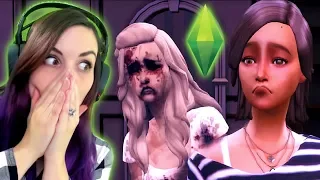 Reacting to the SCARIEST Sims Stories