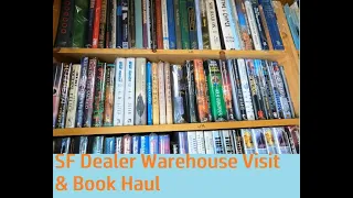 Science Fiction, Fantasy & Horror Dealer Warehouse Visit/Book Haul Mrbook451 #bookcollecting