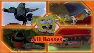 SpongeBob SquarePants: Movie 2004 (PS2)-All Bosses + Ending