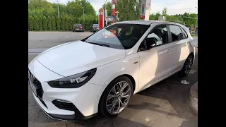 Hyundai i30 N-Line 1.4 TGD-I 7G DCT acceleration 0-100