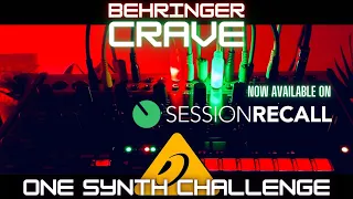 A Goa/Psytrance track made with only Behringer CRAVE patches [One Synth Challenge] (Sound Demo)