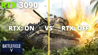 Battlefield 5 | Ray Tracing On vs Off | RTX 3090 + Ryzen 9 5950X | 4K | Ultra Settings