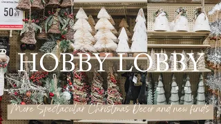 *NEW* HOBBY LOBBY CHRISTMAS DECOR 2023 | HOBBY LOBBY CHRISTMAS DECOR SNEAK PEEK SHOP WITH ME