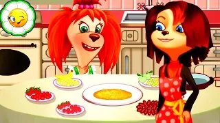 Барбоскины: Готовка Еды #2 Эклеры, кексы, блинчики и яичница от Лизы! Обучающая игра