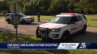 Police: 1 dead, 1 hospitalized after shooting at park in College Hill