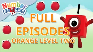 @Numberblocks- Orange Level Two | Full Episodes 17-19 | #HomeSchooling