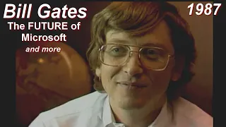 Computer History: Rare Talk-  Bill Gates on Competition, Lotus, IBM and the future of Microsoft 1987