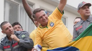 Brazil's ex-president Bolsonaro slams election ban at mass rally | AFP