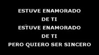 ESTUVE ENAMORADO - RAPHAEL - KARAOKE