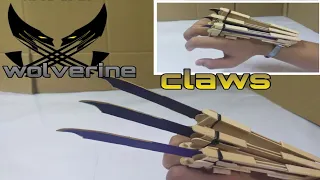 X-MEN Wolverine Claws Automatic DIY TUTORIAL(easy!!!)