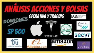 Análisis SP500 APPLE AMAZON PHARMAMAR IAG Acciones y Bolsa de Valores