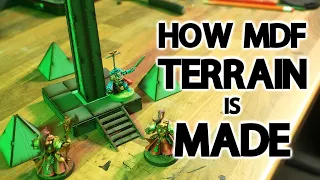 How MDF TERRAIN Is Made - Factory Tour & Building