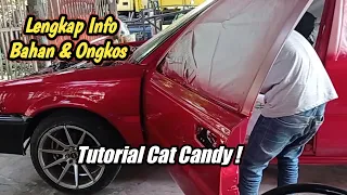 Borong Cat Total Toyota Corolla Candy Red
