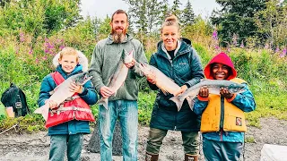 Alaska Salmon Fishing! Smokin' Salmon | Parker's 11th Bday Surprise + Insulating the Chicken Coop...