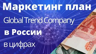 Глобал Тренд/Маркетинг план компании Global Trend в цифрах/Сетевой бизнес для новичков