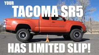 2016 Toyota Tacoma SR5 Auto LSD Limited Slip Testing SURPRISE RESULT!