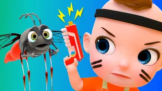 Mosquito, Go Away! - Mosquito Song + More Nursery Rhymes & Kids Songs | Bebeplim