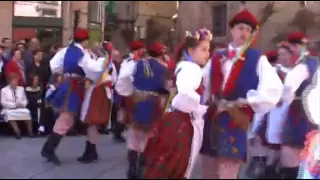 Polish traditional folk dance: Krakowiak - national dance