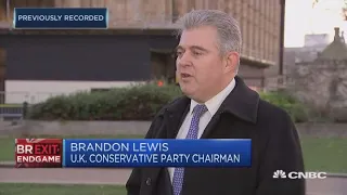 Brexit deal must protect UK trade, Conservative Party chairman says | Squawk Box Europe