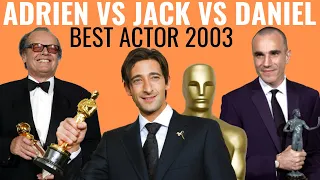 Adrien Brody Defeats Jack Nicholson & Daniel Day-Lewis | Best Actor Oscar 2003