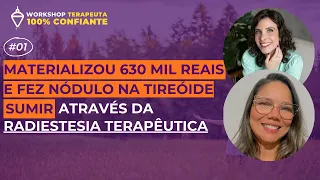 LIVE AQUECIMENTO #01: ELA MATERIALIZOU 630 MIL REAIS e FEZ NÓDULO MALIGNO NA TIREÓIDE SUMIR com a RT