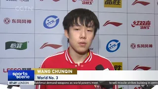 ITTF World Championships | Ma Long & Chen Meng beat Yu & Sun 3-1 in mixed doubles. 马龙 | 陈梦 | 王楚钦