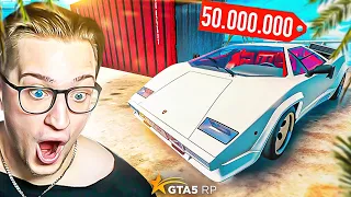 ВЫБИЛ САМЫЙ КРАСИВЫЙ И РЕДКИЙ АВТО НА ГТА 5 РП! ЭТО ЧТО ТО НЕРЕАЛЬНОЕ! (GTA5 RP/SUNRISE)