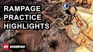 The Best Moments From Red Bull Rampage Practice So Far