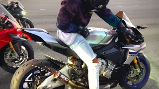 GOT THE LOUDEST EXHAUST FOR MY YAMAHA R1M