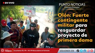 🔴 #EnVIVO |Olón: Fuerte contingente militar para resguardar proyecto de primera dama