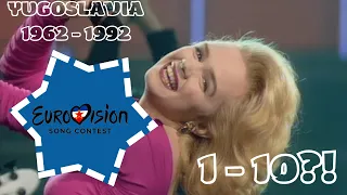 YUGOSLAVIA IN EUROVISION | ALL SONGS (1962 – 1992) |REACTION & RANKING (Eurovision Through Time)