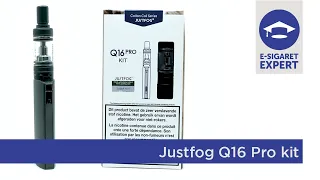 Justfog Q16 PRO Kit | Compleet starterspakket voor de nieuwe E-smoker
