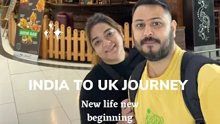 Journey Vlog India to London | Vistara Airlines | New beginning | Delhi to Heathrow airport