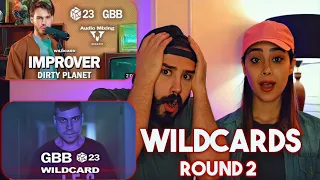 GBB 2023 Wildcards Round 2 (Helium & Improver) IR REACTION | ری اکشن به اجراهای پشم ریزون بیت باکس