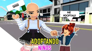 🤣Adoptando niños en Brookhaven 7😆/Roblox