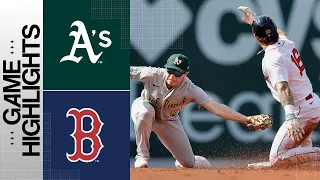 A's vs. Red Sox Game Highlights (7/8/23) | MLB Highlights