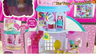 12~ minutes The pleasure of unpacking the pink house doll💖 LOL ASMR (Nur Toys) 🌈