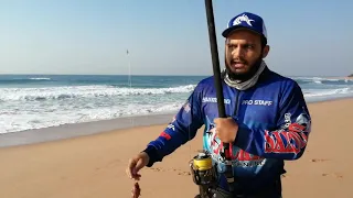 Junaid Ismail demonstrating tips on how to improve your casting. rod used  Assassin Horizon xxh