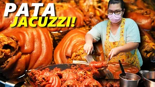 Pata Tim JACUZZI and Amazing Street Pad Thai!! Deep Bangkok Street Food Tour!