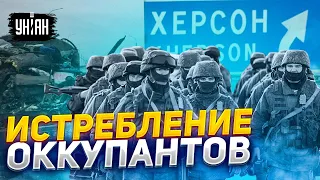 Потери колоссальны: оккупанты в панике гонят технику на Херсонщину