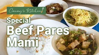 REAL Beef Pares with MAMI Recipe - Home cooked Filipino Recipe