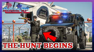 GTA 5 Roleplay - RedlineRP -  THE HUNT FOR CAPTAIN C-01 # 345