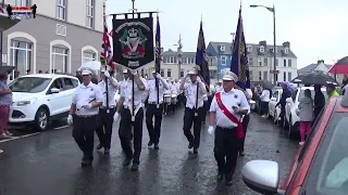 Cloughfern Young Conquerors FB @ Portrush Sons of Ulster Flute Band 40th Anniversary Parade 2022