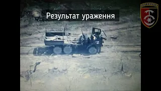 Ukraine's 30th employs Stugna-P ATGM strikes on Russian trucks, anti-tank guns, and tanks