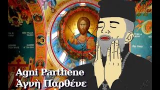 Agni Parthene (Ἁγνὴ Παρθένε) - slowed + reverb + fx (Orthodox Hymn)