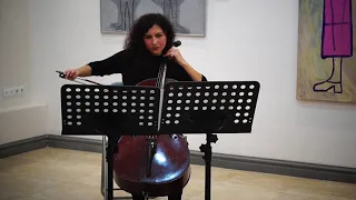 Boris Loginov "Miniature" for cello solo