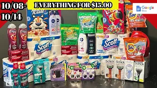 CVS Extreme Couponing Haul 10/08-10/14